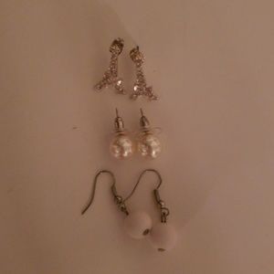 Set of 3 earrings